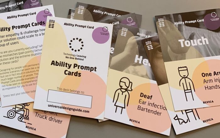 Ability prompt cards