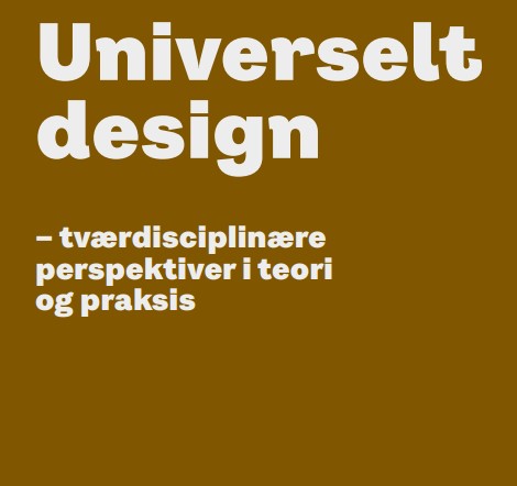 forsiden på antologi om universelt design